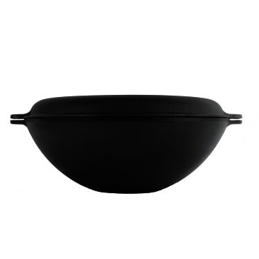 Казан чавунний WOK з кришкою-сковородою 8 Л