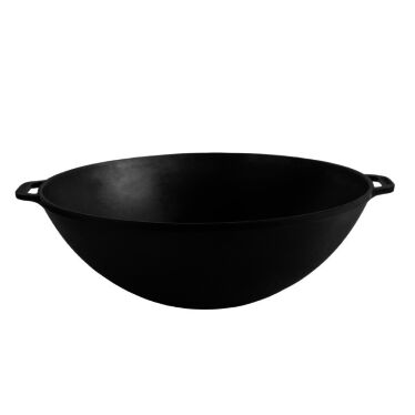 Казан чавунний WOK з кришкою-сковородою гриль 8 Л